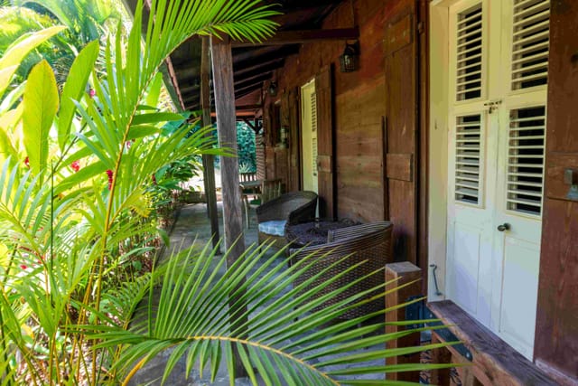 La maison coloniale de l'Habitation Getz